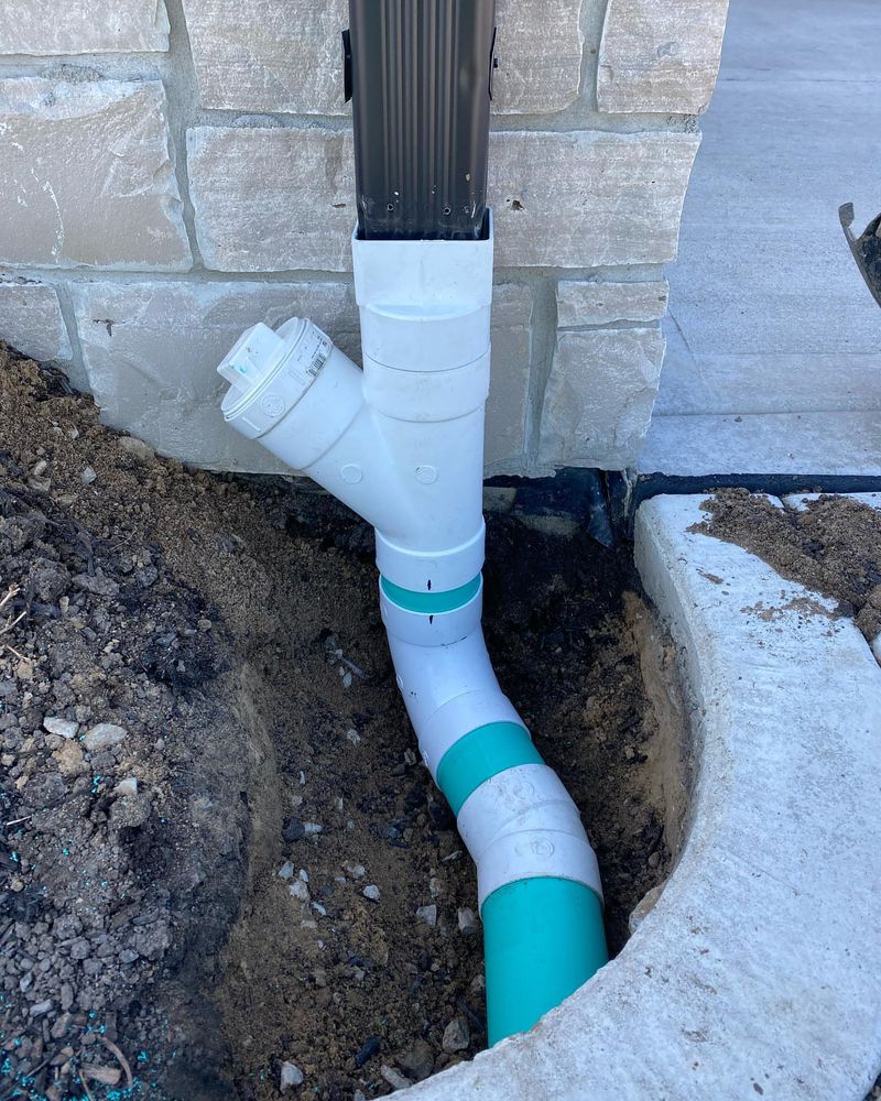 Direct Downspouts Safely Away From Neighbors Direct Downspouts Safely Away From Neighbors