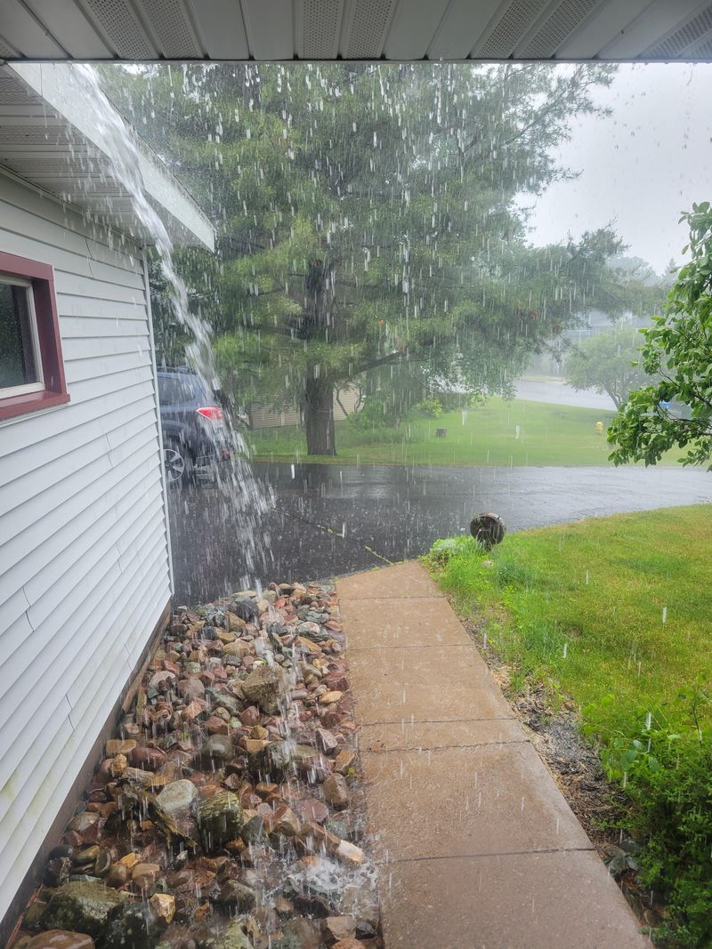 Downspouts Dump Water In The Wrong Spot