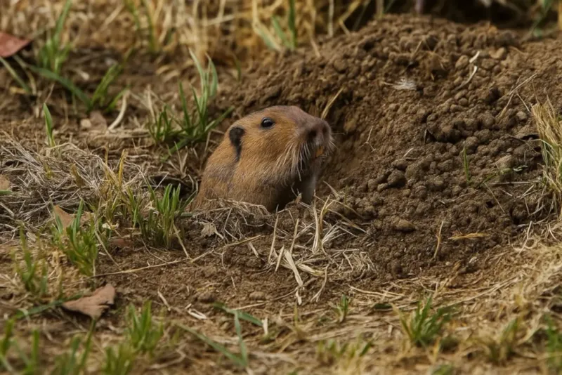 Easy Food Sources Can Keep Gophers Coming Back Easy Food Sources Can Keep Gophers Coming Back