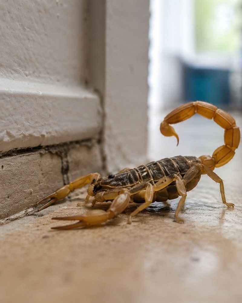 Extreme Summer Heat Near Doors And Cracks