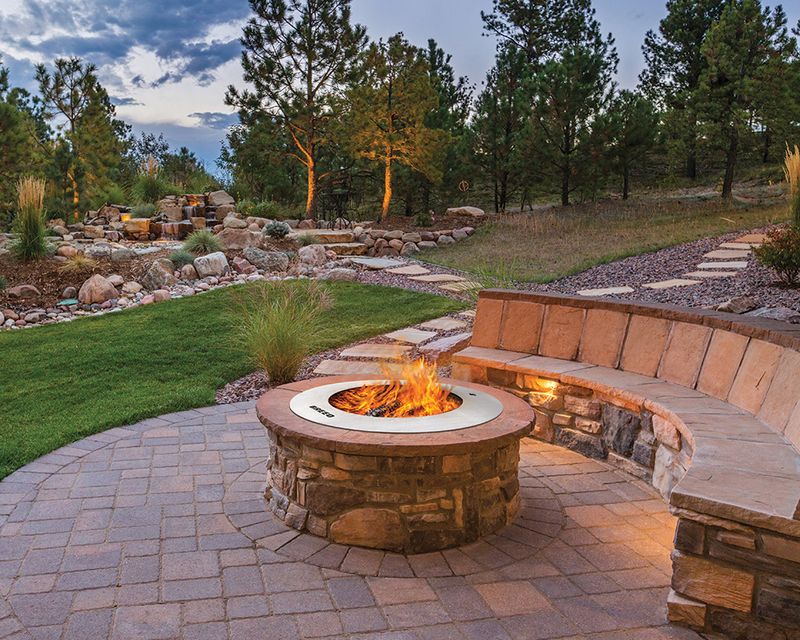 Fire Pit Zones Benefit From Regular Mowing Fire Pit Zones Benefit From Regular Mowing