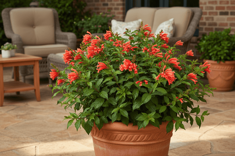 Firebush Turns Hot Patio Corners Into A Nectar Show Firebush Turns Hot Patio Corners Into A Nectar Show