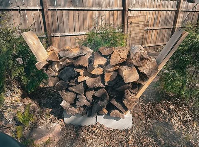 Firewood And Stored Materials Can Provide Shelter