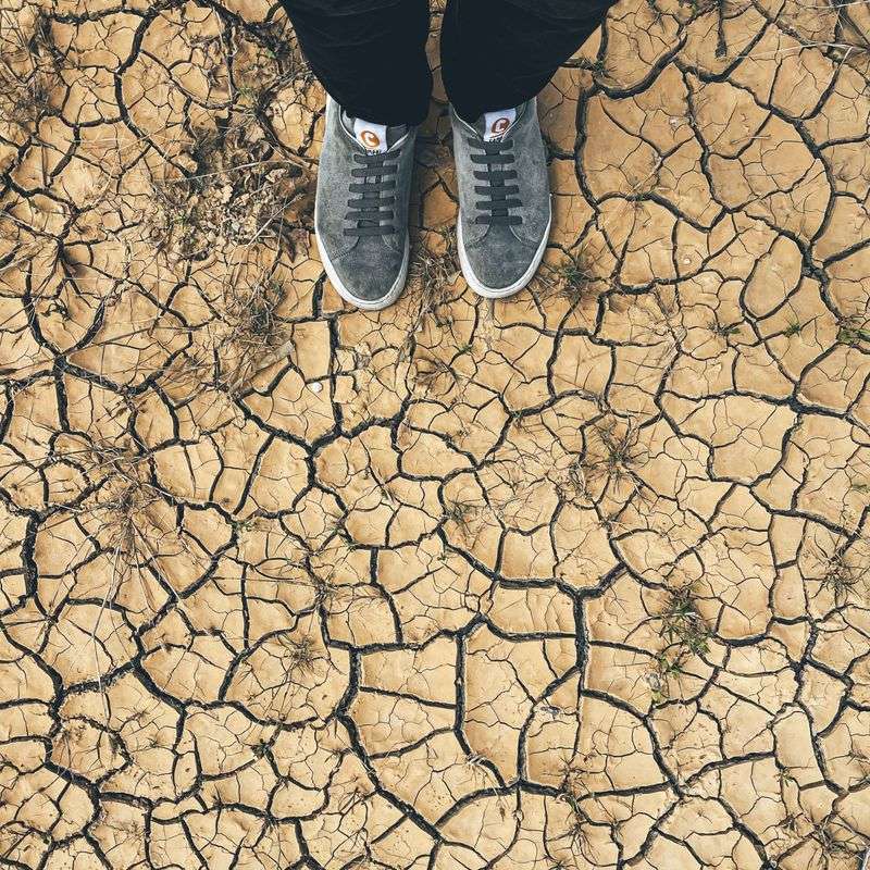 Footprints That Linger Are A Classic Drought Warning Footprints That Linger Are A Classic Drought Warning