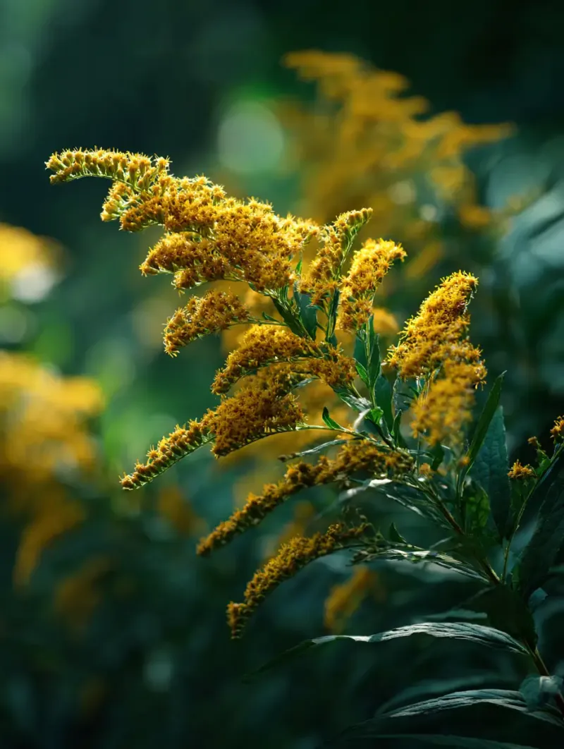Goldenrod Feeds Insects Before Seed-Eating Birds Arrive