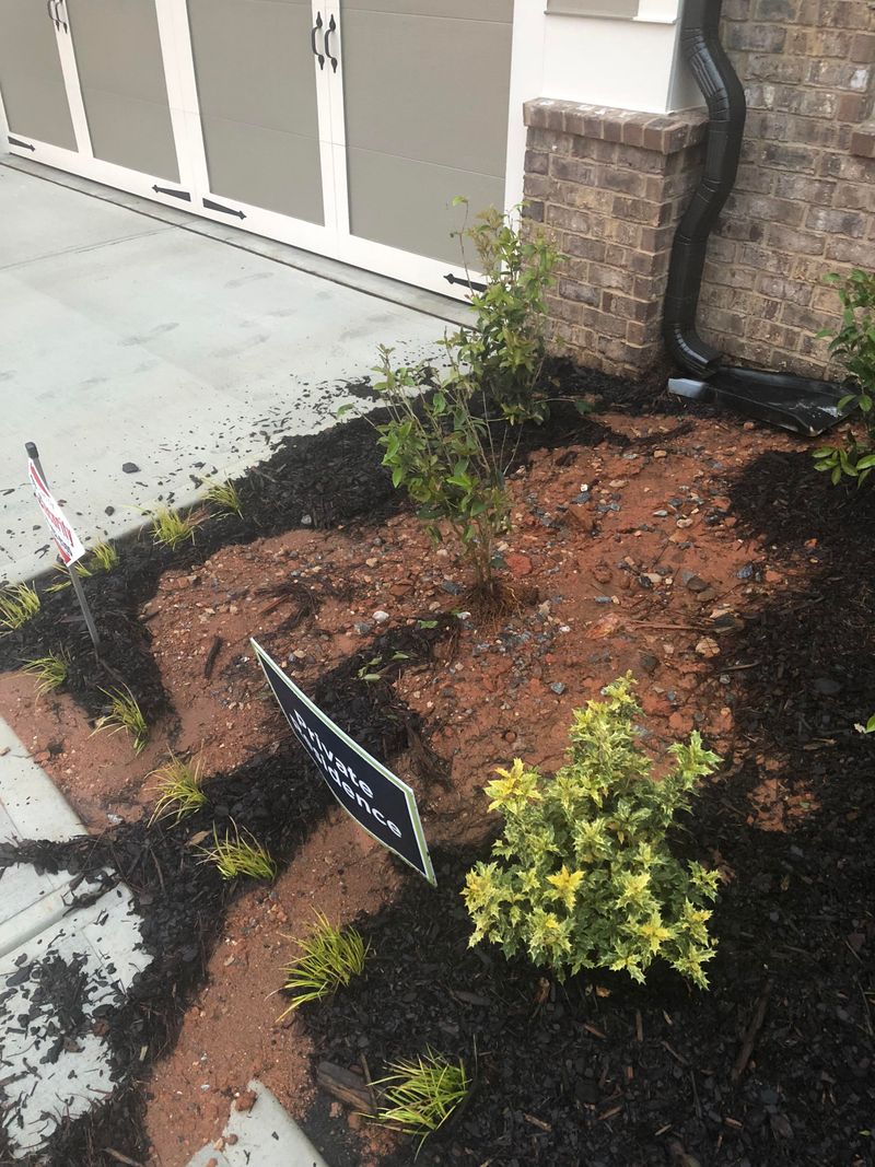 Heavy Rain Can Shift Newly Applied Ground Cover