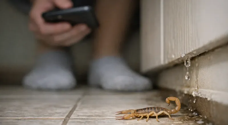 Heavy Rain That Floods Outdoor Hiding Spots