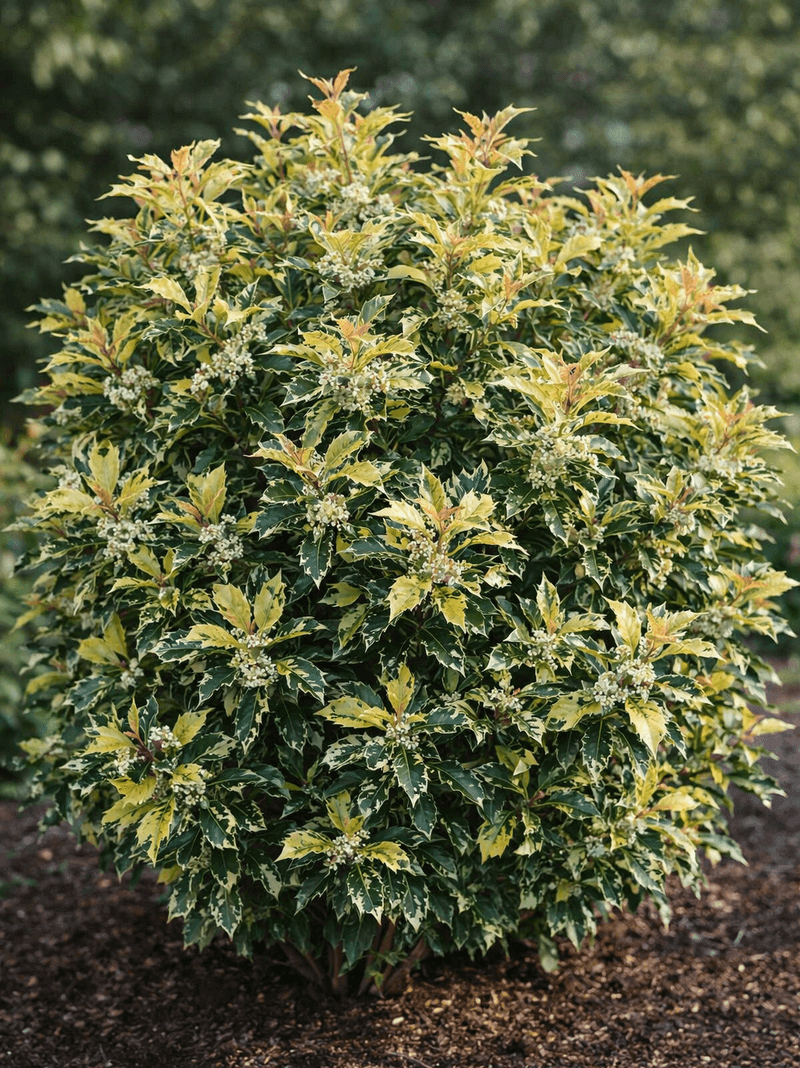 Holly Osmanthus Works As A Compact Screen
