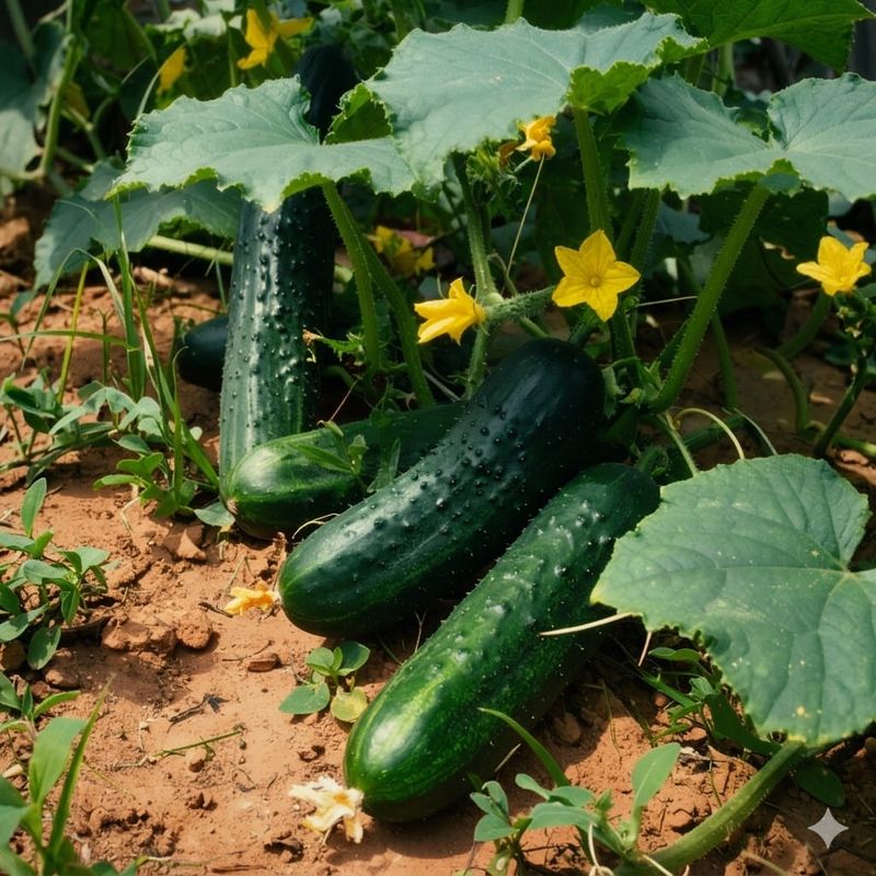 Inland Heat Swings Can Turn Cucumbers Bitter