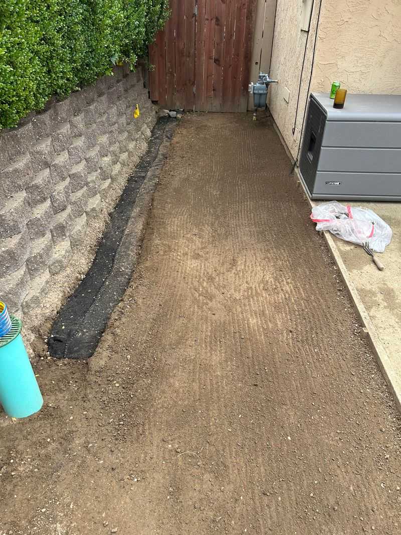 Install Fabric Under New Gravel Paths Install Fabric Under New Gravel Paths