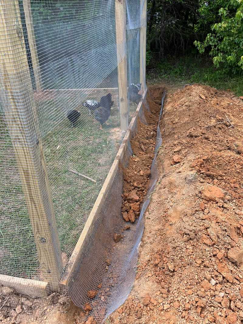 Install Underground Wire Mesh Barriers