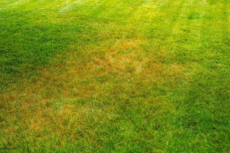 Irregular Yellowing Or Browning In Sunny Areas