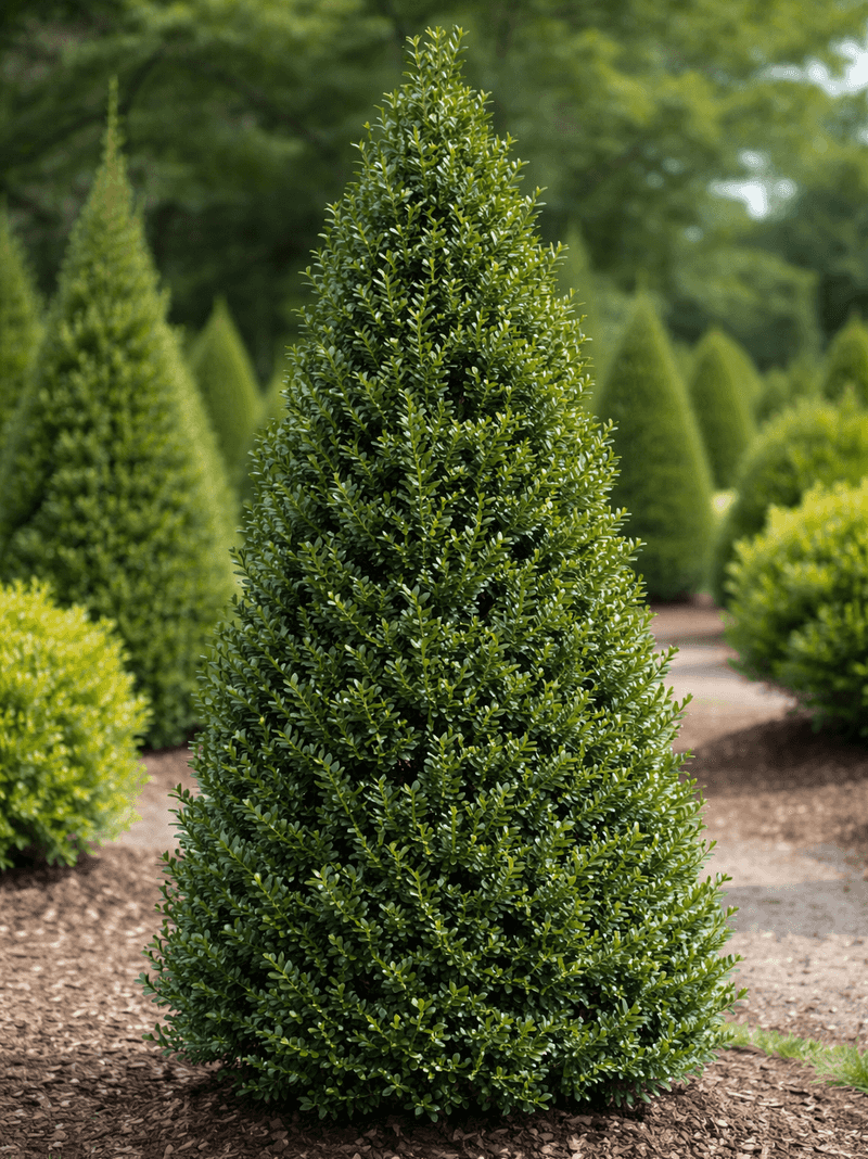 Japanese Holly Offers A Boxwood-Like Shape Japanese Holly Offers A Boxwood-Like Shape