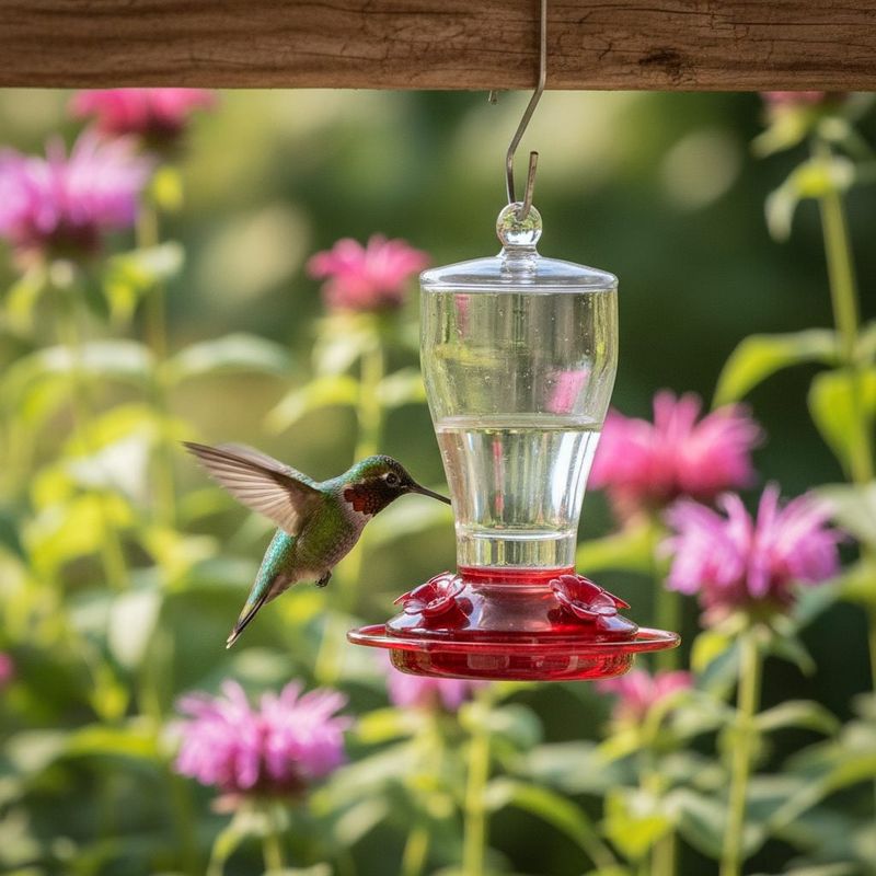 Keep Feeders Filled With Fresh Clear Nectar