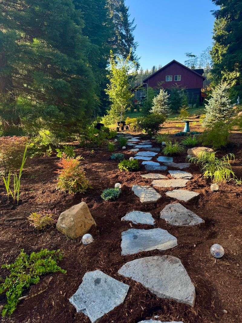 Keep Foot Traffic Off Damp Garden Beds