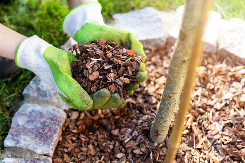 Keep Mulch Away From Stems And Trunks Keep Mulch Away From Stems And Trunks