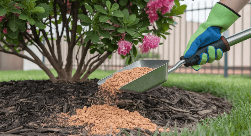 Keep Mulch Even And Pulled Back Keep Mulch Even And Pulled Back