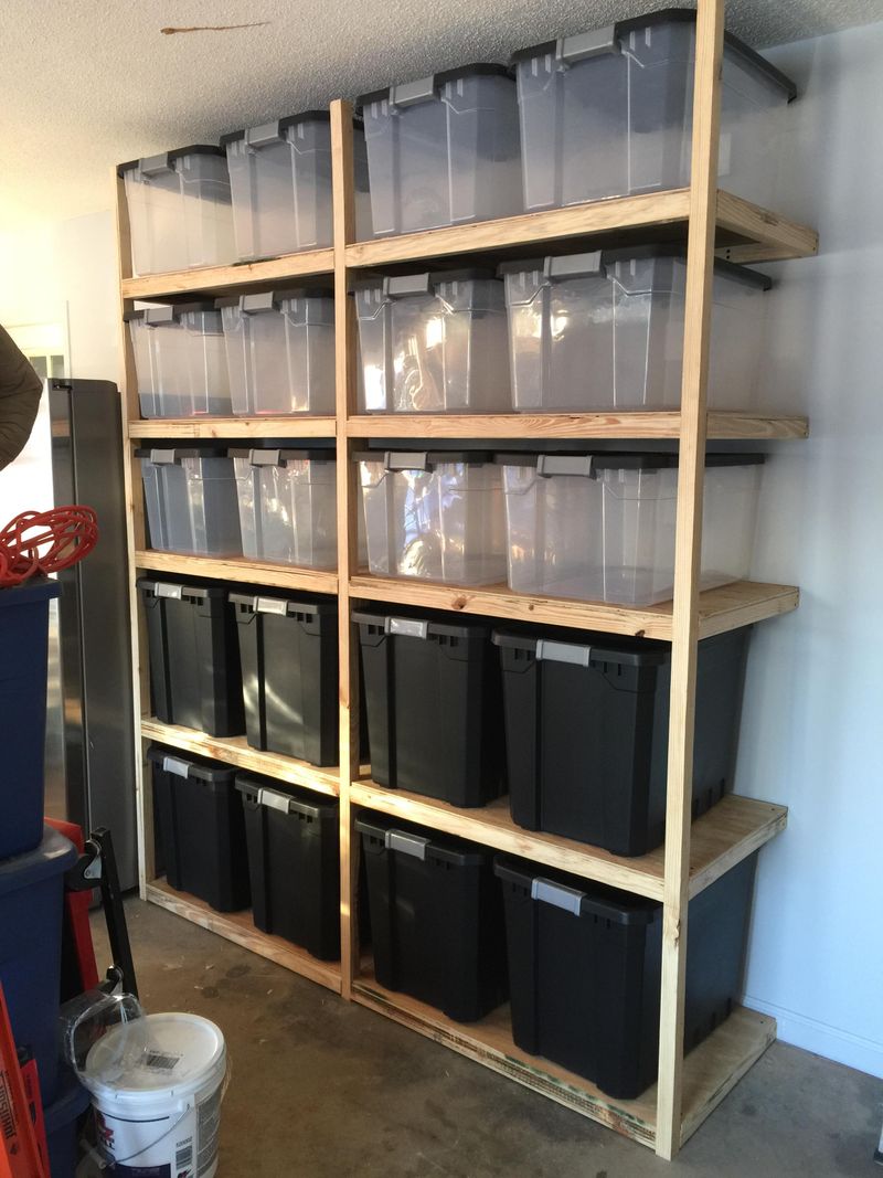 Keep Storage Boxes Off The Floor