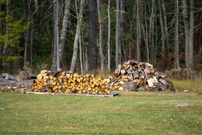 Keeping Wood Piles And Bird Feeders Near The House Keeping Wood Piles And Bird Feeders Near The House