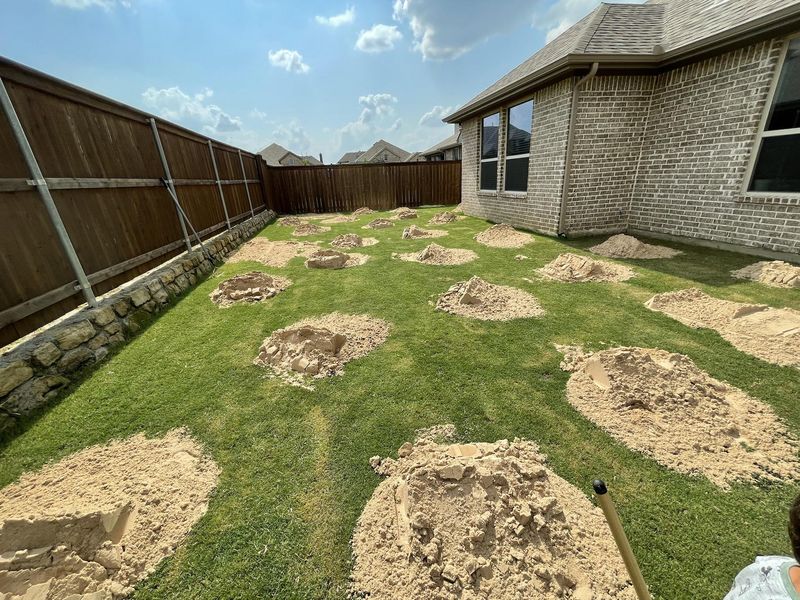Larger Uneven Areas Need Soil Removal Or Filling Before Anything Else