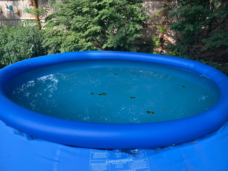 Leaving Kids' Toys And Kiddie Pools Outside