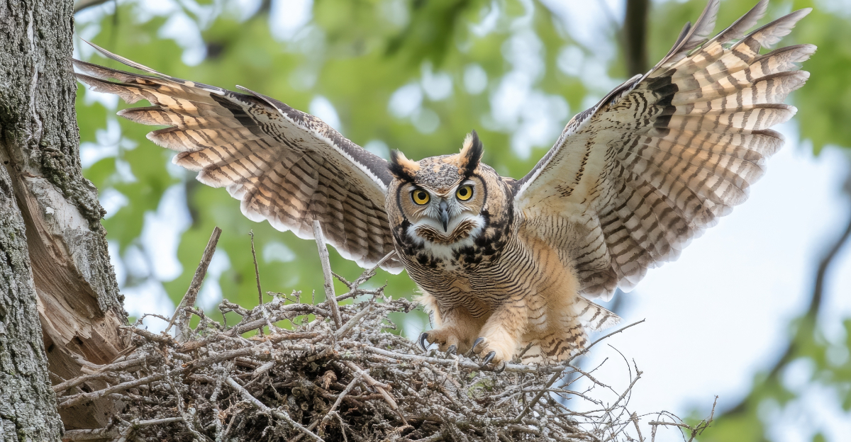 great horned owl