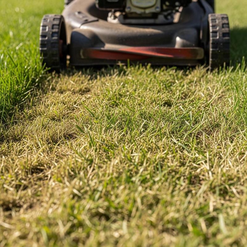 Mowing The Whole Yard At The Same Height