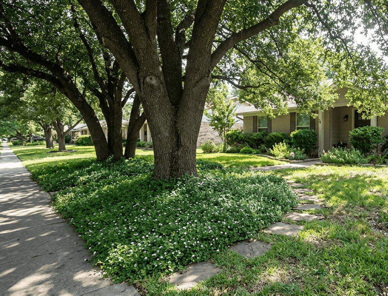 Mulch Or Groundcover In Shady Spots Mulch Or Groundcover In Shady Spots