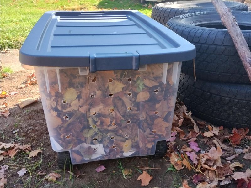 Open Compost Piles Near Garden Beds Open Compost Piles Near Garden Beds