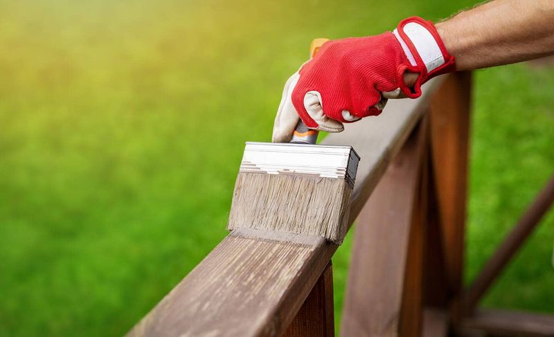 Painted Or Sealed Wood Makes Porches Less Appealing