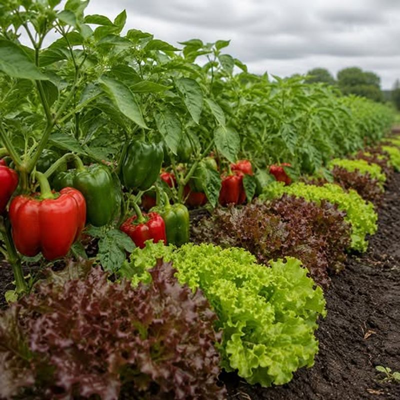 Pair Peppers With Compatible Low-Growing Crops