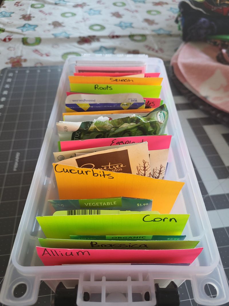 Plastic Bins For Seed Storage