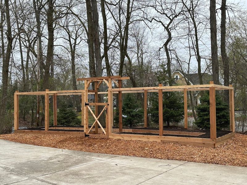 Protect Plants With Temporary Fencing