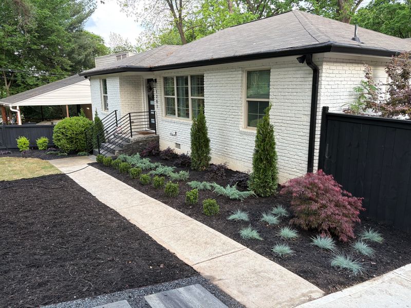 Refresh Mulch Where Soil Is Bare And Hot