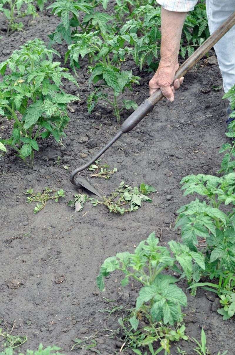 Remove Weeds Competing For Moisture