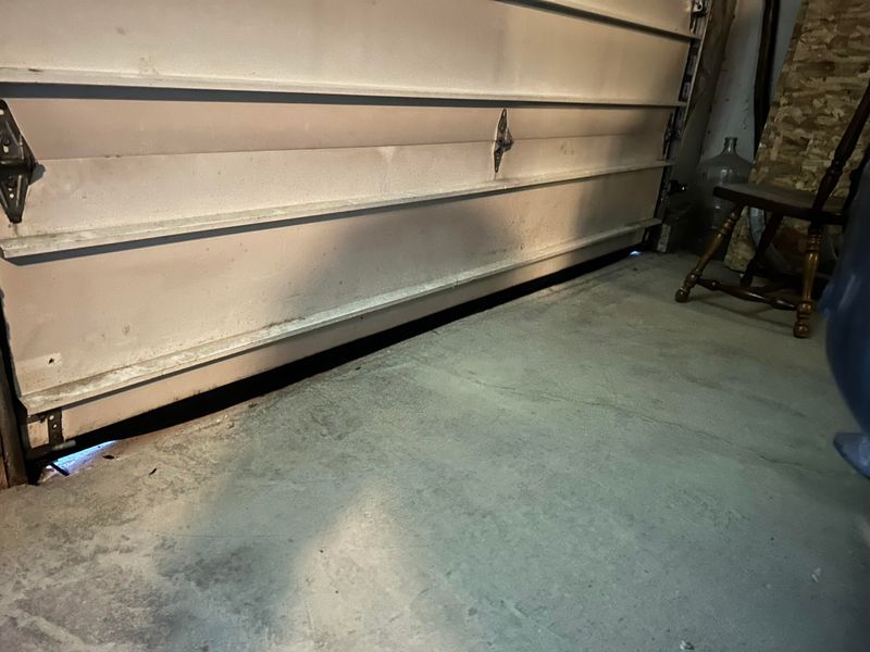 Seal Gaps Around The Garage Door