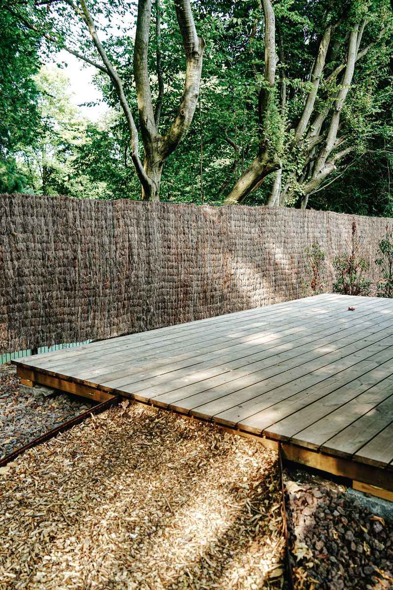 Shaded And Damp Areas Under Decks And Trees