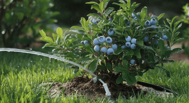 Soaker Or Drip Irrigation Under Mulch