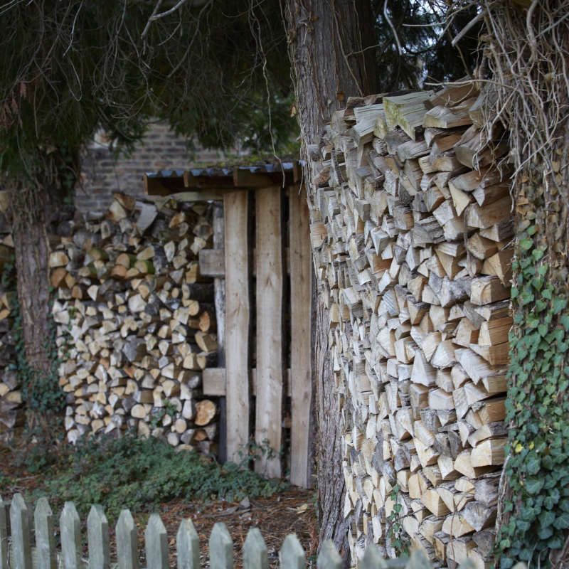 Stacking Wood Too Close To The Fence Stacking Wood Too Close To The Fence
