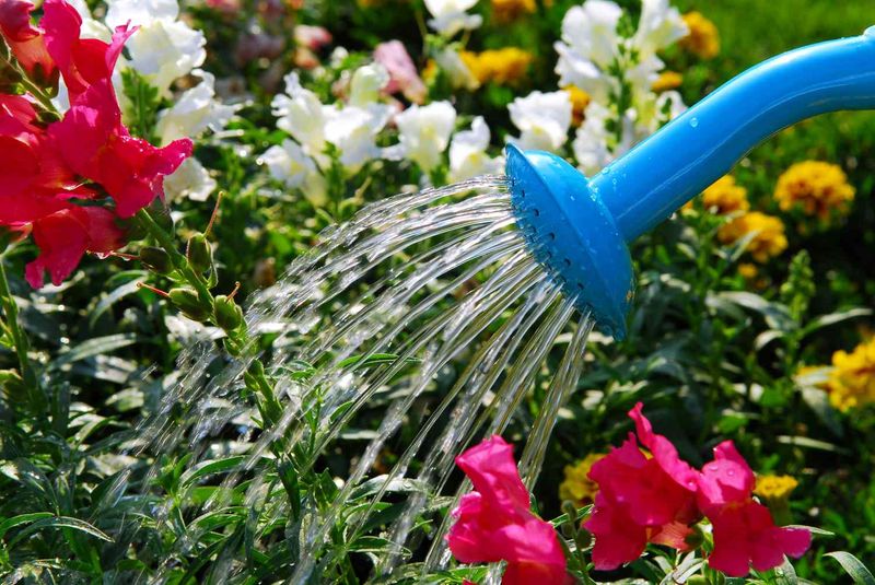 Stop Sprinkling Flower Beds Lightly Every Day