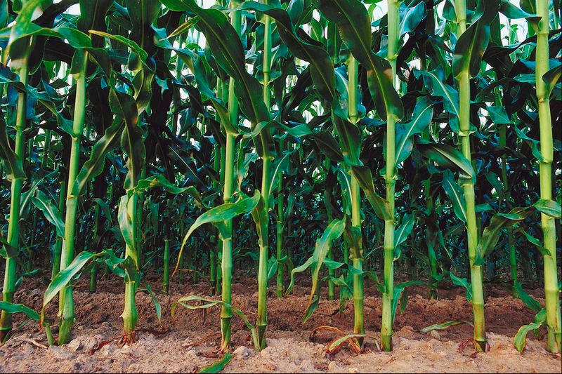 Sweet Corn Needs More Space Than Expected