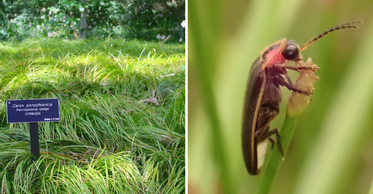 pennsylvania sedge and firefly