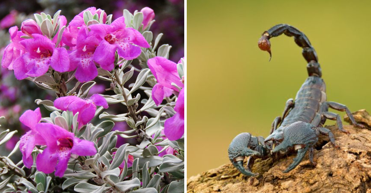 texas sage and scorpion