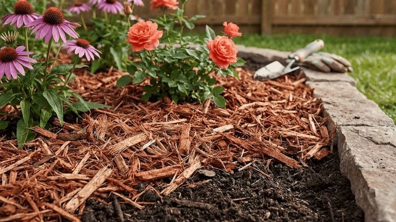 Thin Mulch Breaks Down Faster In Oregon Rain Thin Mulch Breaks Down Faster In Oregon Rain
