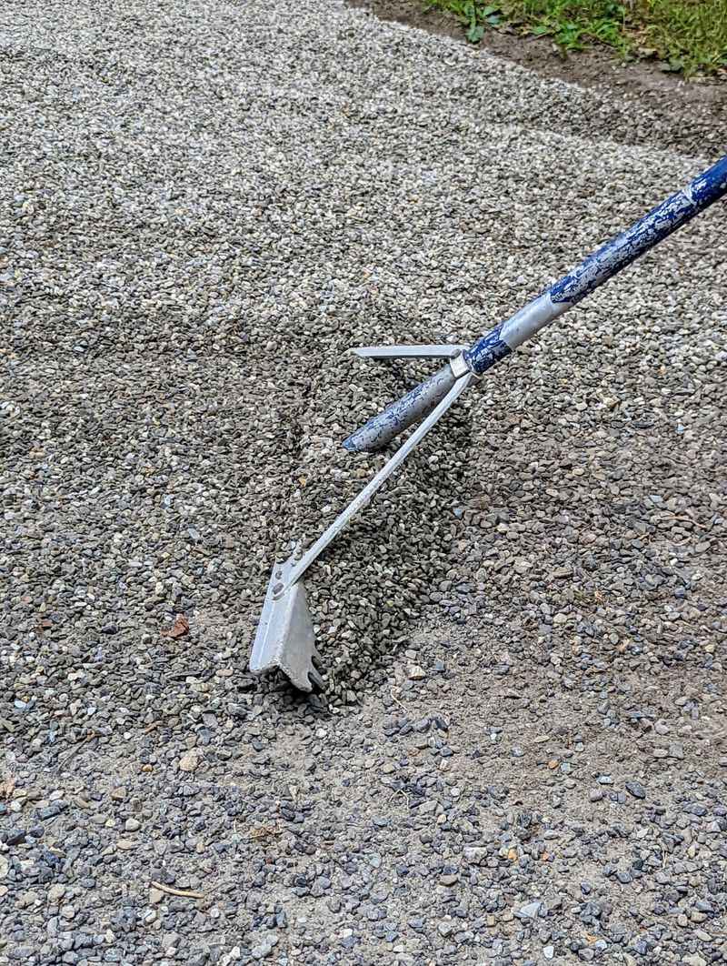 Use A Landscape Rake To Level The Surface