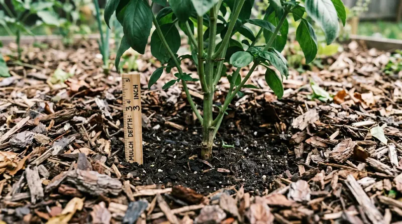 Use Mulch To Keep Basil Roots Cooler