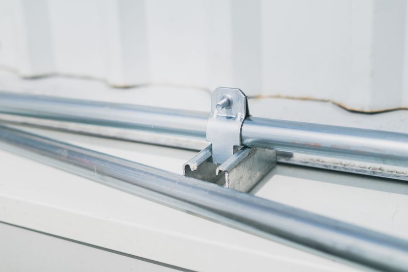 Using A Removable Conduit Frame For Easy On-And-Off Access