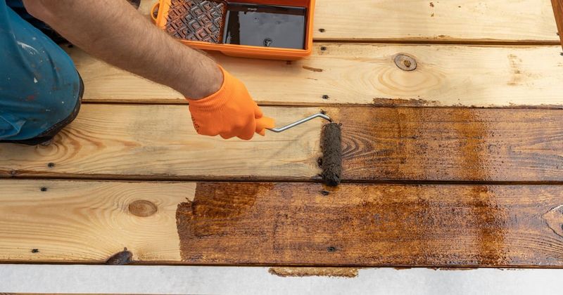 Using Stain As The Main Protection