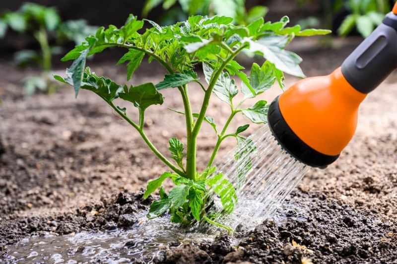 Watering Between Plants Wastes Moisture And Feeds Weeds Watering Between Plants Wastes Moisture And Feeds Weeds
