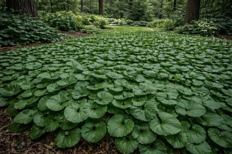 Wild Ginger Covers Shady Ground Wild Ginger Covers Shady Ground